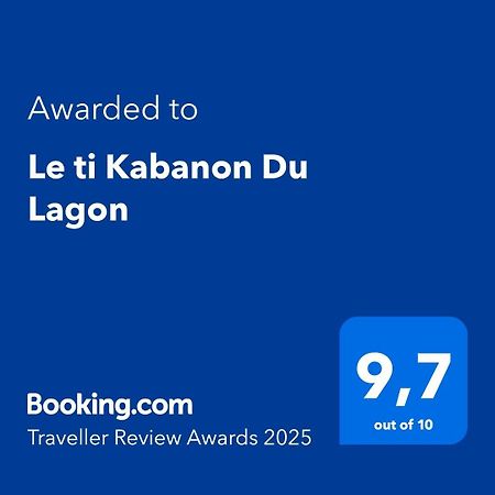 Le Ti Kabanon Du Lagon Ла Салин ла Ба Екстериор снимка